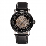 精致镂空真皮机械表男表W60040G